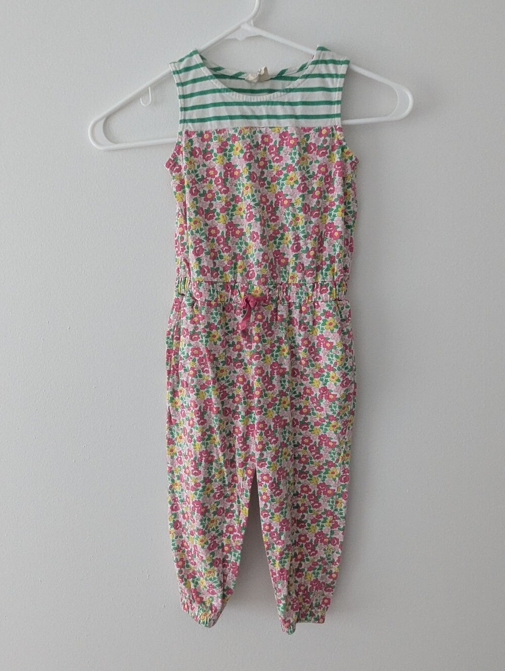 Mini Boden Floral Jumpsuit Size 2 - 3